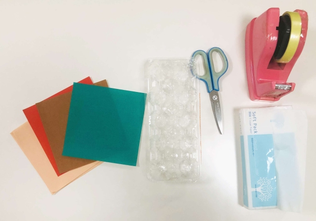 たこ焼き工作の材料