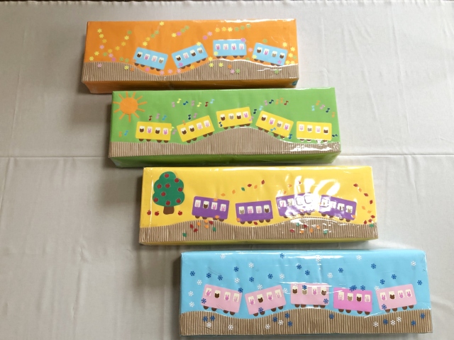 牛乳パックで作るおうち平均台